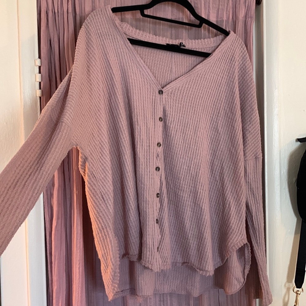 Mauve urban outfitters sweater.